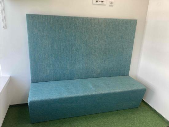 Blue sofa