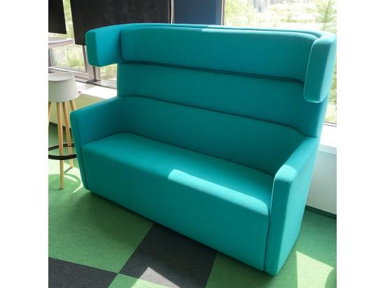 Blue high sofa