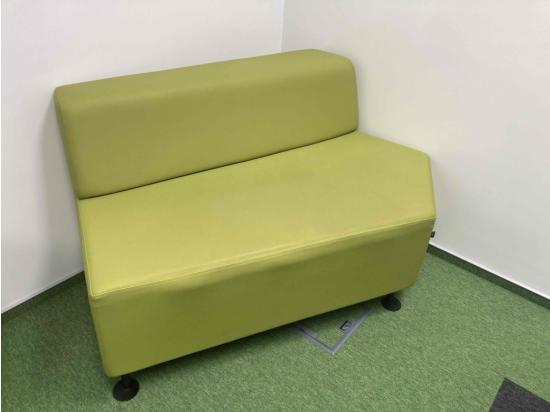 Green sofa 138 x 83