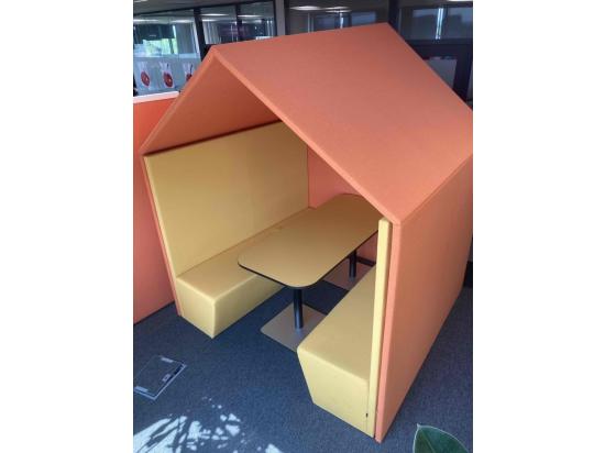 Acoustic booth orange
