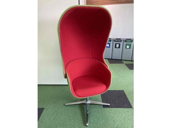 Armchair large red