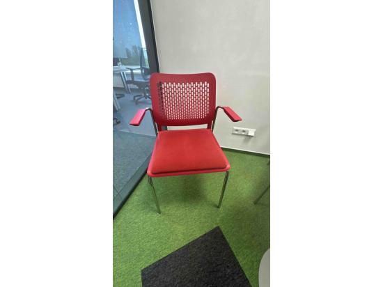 Conference chair red