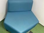 Blue sofa 89 x 90