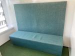Blue sofa