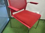 Conference chair red