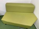 Green sofa 138 x 83