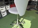 Grey hocker on wheels
