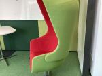 Armchair large red