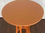 Orange high table