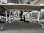 Desk on wheels 146 x 80