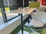 Grey high table 180 cm