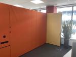 Acoustic walls orange U