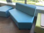 Blue sofa 138 x 83