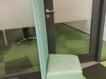 Blue highchair