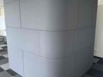 Sound booth open gray-red