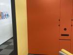 Acoustic walls orange U