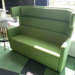 Green high sofa