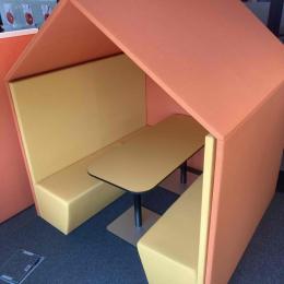 Acoustic booth orange