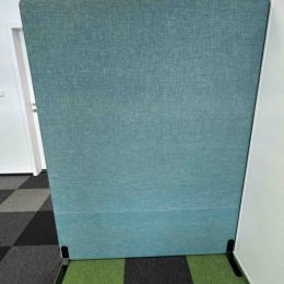 Blue freestanding panel
