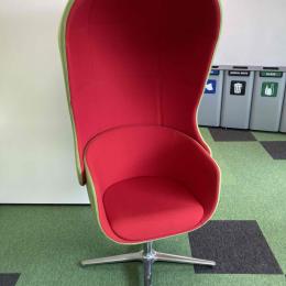 Armchair large red